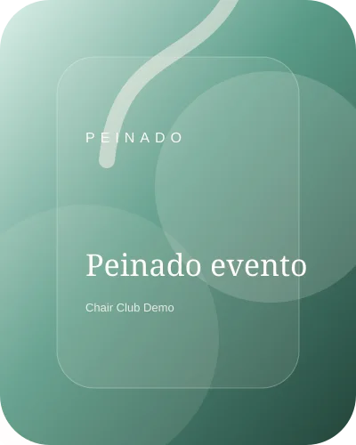 Aitana Paredes - Peinado evento