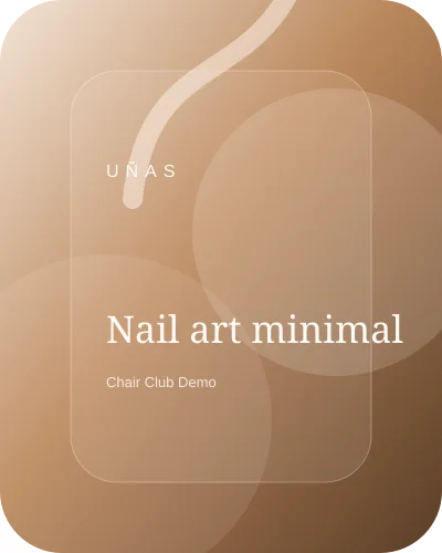 Aitana Quintero - Nail art minimal